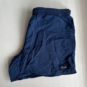 Women’s Patagonia Baggies Navy Shorts Medium